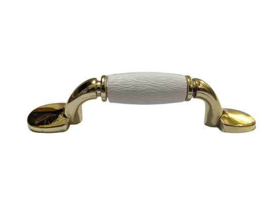 TIRADOR PLASTICO DORADO BLANCO INC. TORNILLO