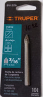 BROCA MAYOLICA VIDRIO 5MM ~ 3/16""TRUPER"