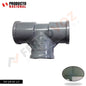 TEE AGUA 1/2" S/ROSCA INYECTADO "INYECTOPLAST"