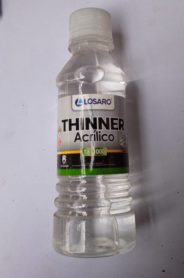 THINER ACRILICO 1/4 LITRO "COMERCIAL"