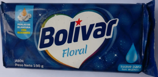 JABON FLORAL PERLA BLANCURA 190GR "BOLIVAR"