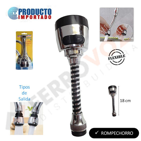 REPUESTO ROMPECHORRO CABEZA CAÑO CORRUGADO