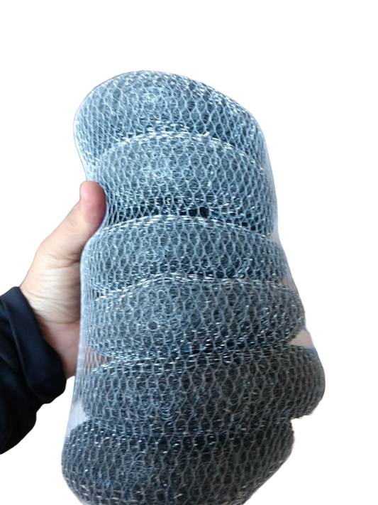 ESPONJA MALLA ALAMBRE GALVANIZADA ( X UNIDAD)