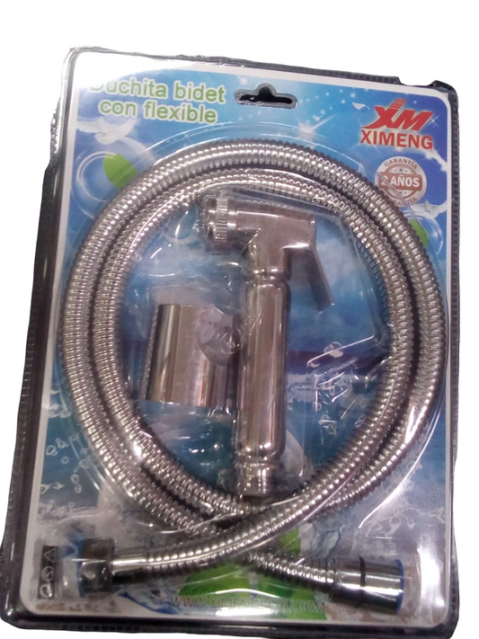 MANGUERA DUCHA TELEFONO PESADO "XIMENG" acerada bronce