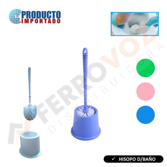 HISOPO BAÑO IMPORTADO BASE PESADO
