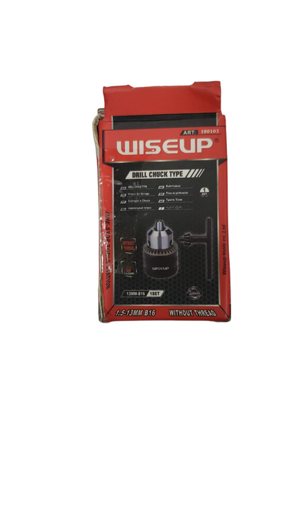 CHUCK PARA TALADRO 1/2-13mm "WISEUP"