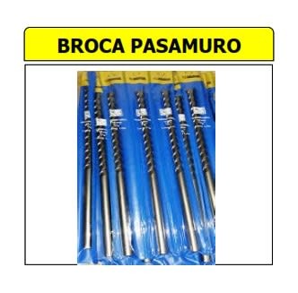 BROCA MADERA PASAMURO 1/4" (unidad)