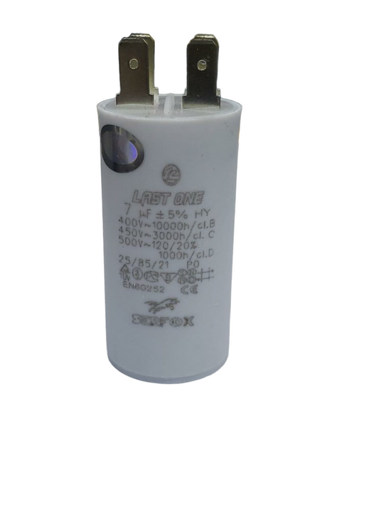 CAPACITOR MAQUINARIA 7UF - HY1 - 450 VAC