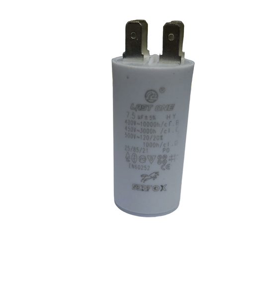 CAPACITOR MAQUINARIA 7.5UF - HY1 - 450 VAC