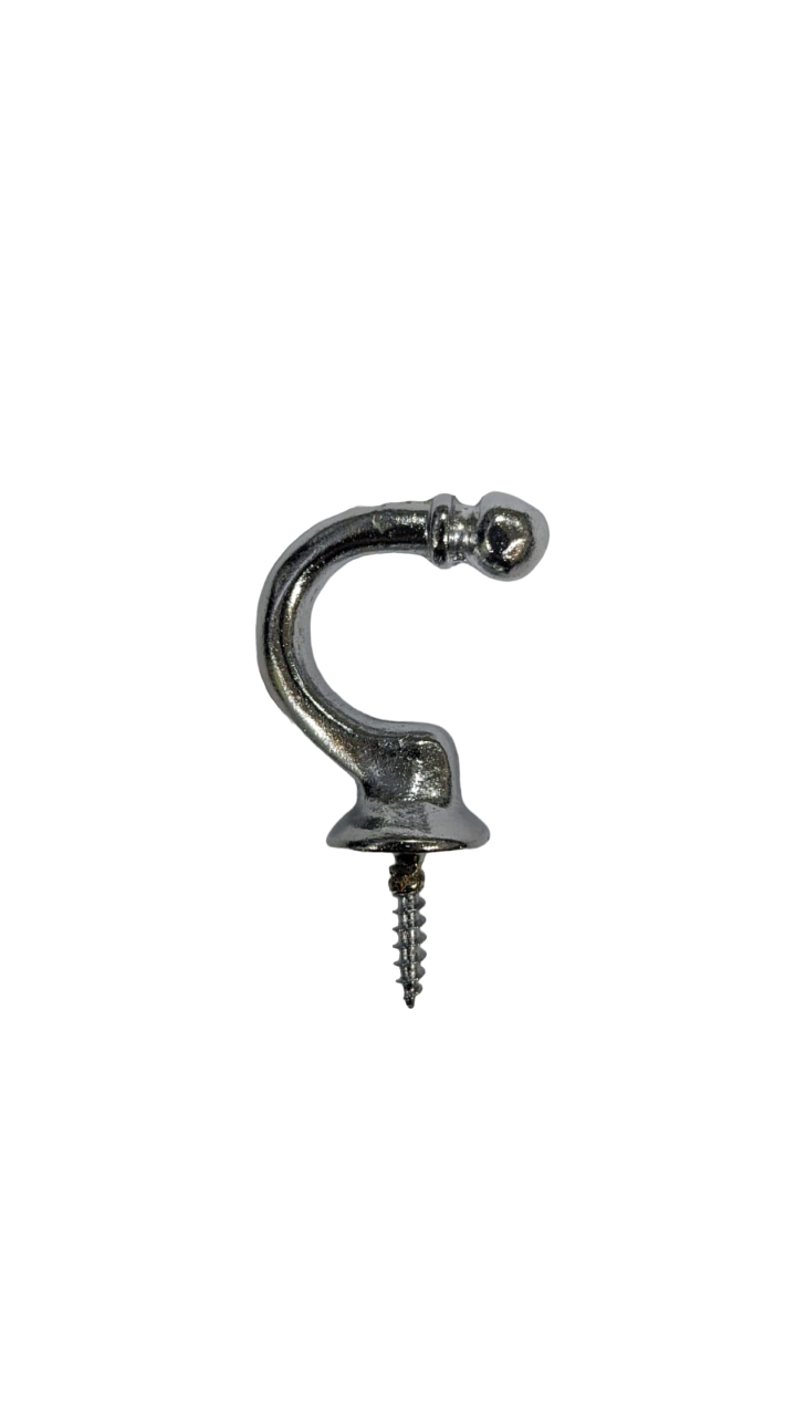 PERCHERO METAL CROMADO (UNIDAD) INC. TORNILLO