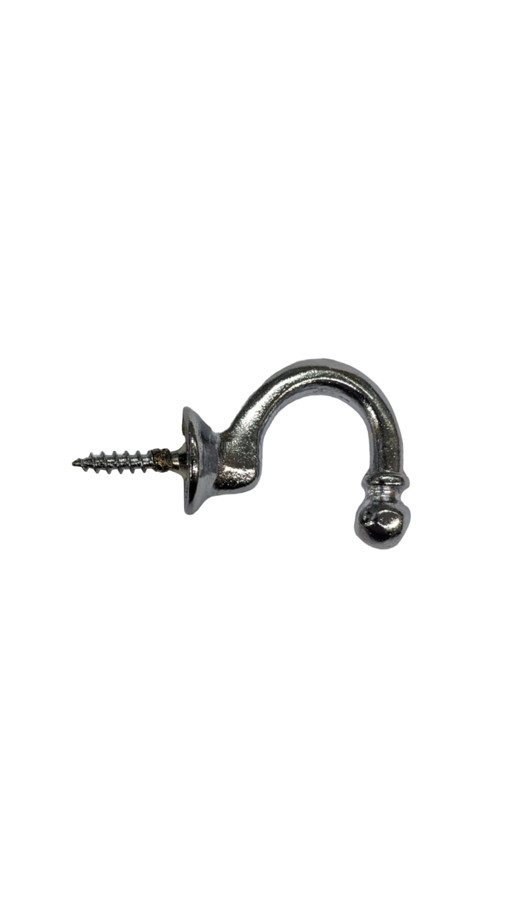 PERCHERO METAL CROMADO (UNIDAD) INC. TORNILLO