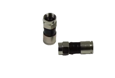 CONECTOR CATV CABLE COAXIAL RG6 ( x unidad)