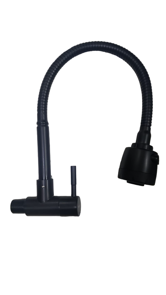 CAÑO CORRUGADO NEGRO "TREBOL"