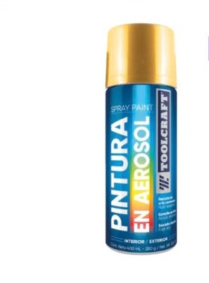 PINTURA SPRAY ORO PREMIUM C&A
