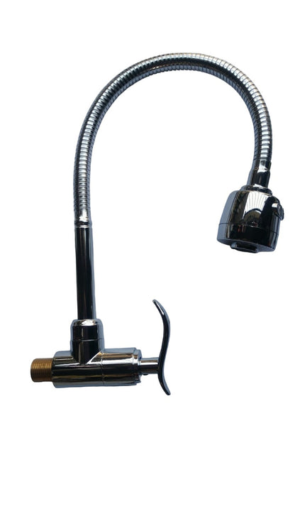 CAÑO COCINA CORRUGADO PESADO BRONCE "FRATELLI"