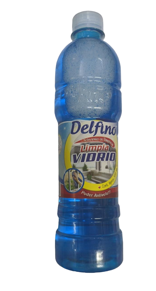 LIMPIA VIDRIO 500ML "DELFINO"