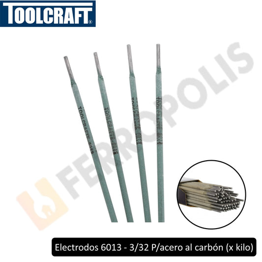 ELECTRODOS 6013 - 3/32" P/ACERO AL CARBON  ( x kilo )
