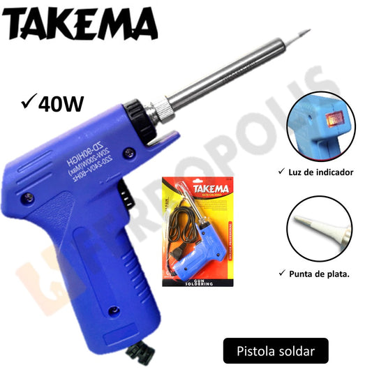 PISTOLA SOLDAR 40W "TAKEMA"