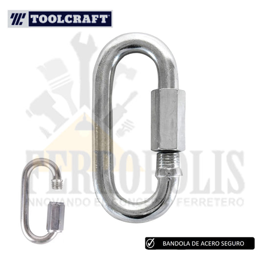BANDOLA DE ACERO SEGURO 3/8" TOOLCRAFT