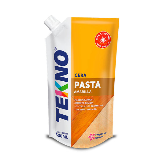 CERA PASTA AMARILLO "TEKNO"