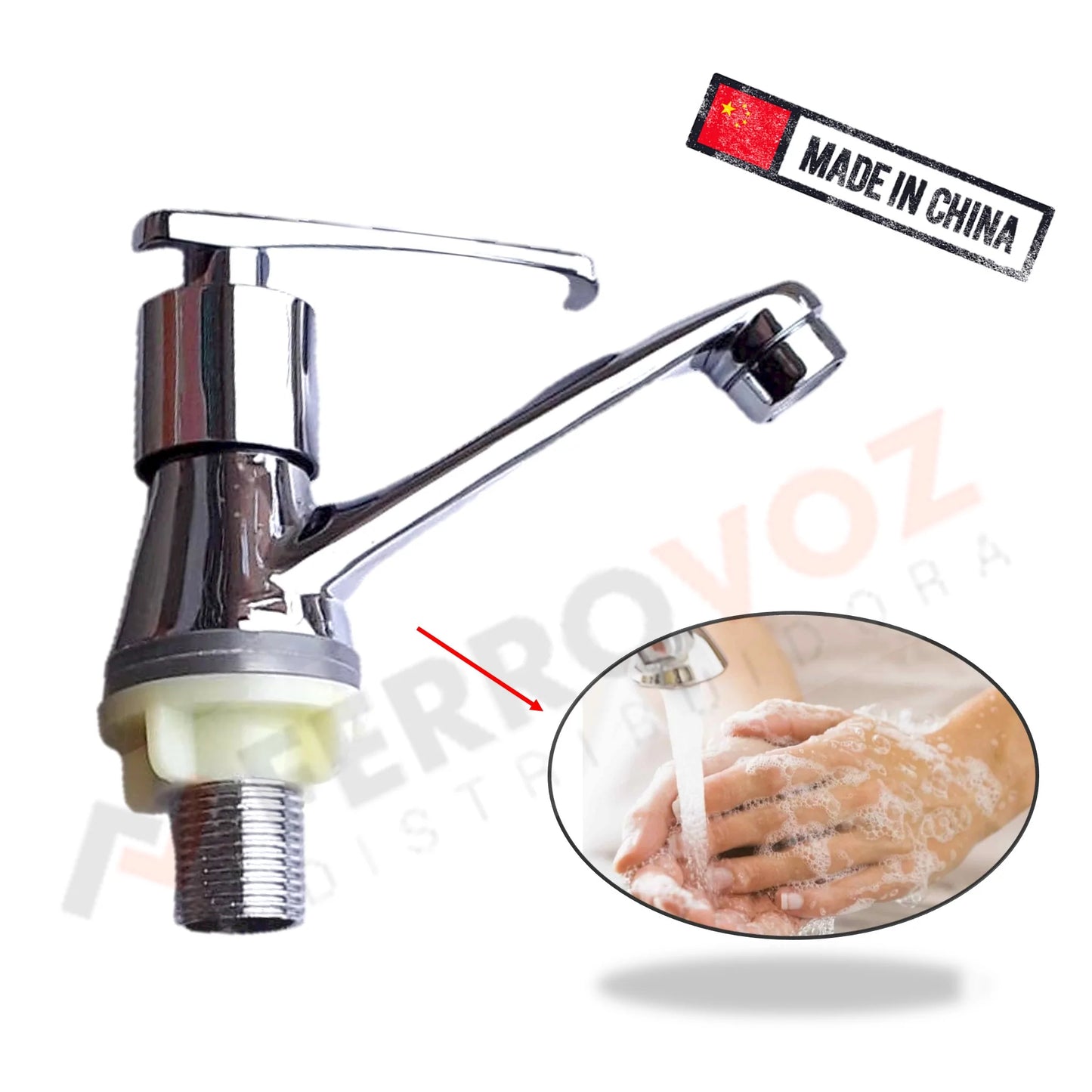 CAÑO LAVATORIIO BAÑO LUXURY 195 gr