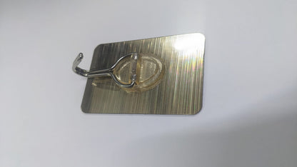 PERCHERO ADHESIVO MULTIUSO REFORZADOR DORADO ( x und )