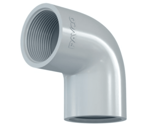 CODO AGUA 1/2" C/R "PESADO"