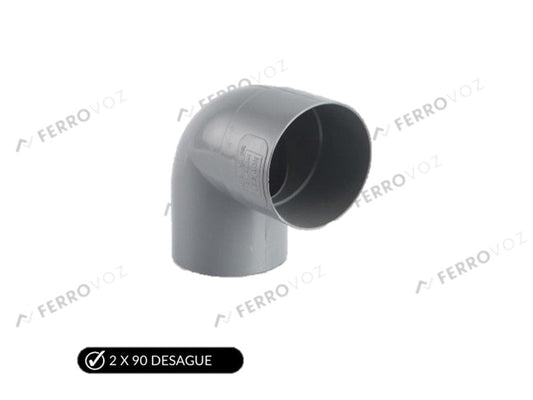 CODO DESAGUE 2" X 90° "DURAMAS"