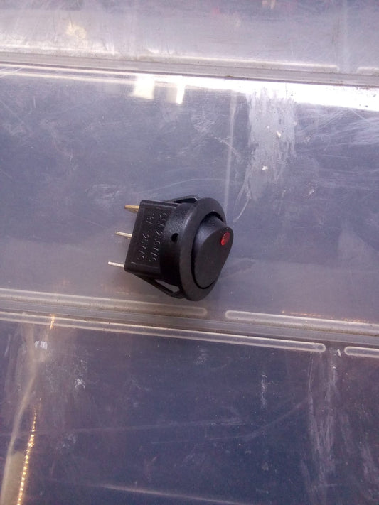 INTERRUPTOR SWITH  LED PILOTO NEGRO 13A 125V