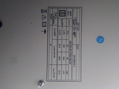 MAQUINA SOLDAR 255AMP ANALOGICA "KENDE"