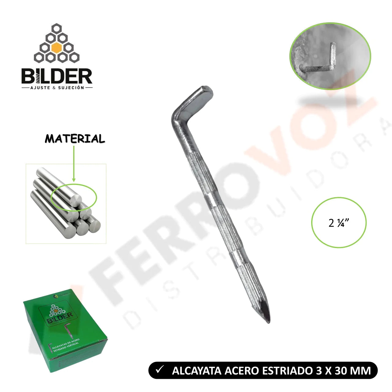ALCAYATA 11/4" ( 25GRS≈ 12PCS)