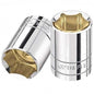 DADO CROMADO HEXAGONAL ENCASTRE 1/2 x 27MM TRUPER