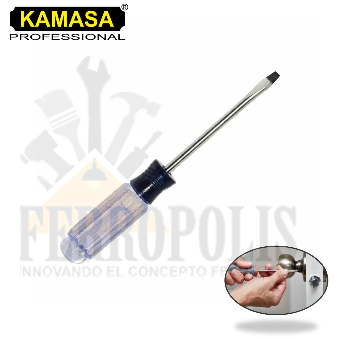 DESARMADOR PLASTICO ESTRELLA 8 X 8