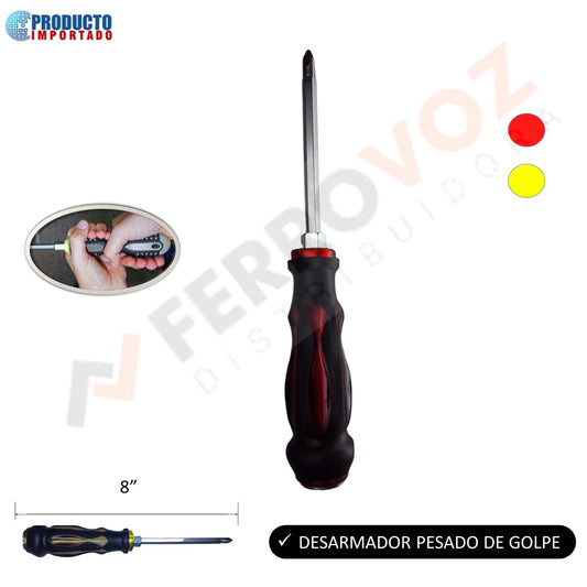 DESARMADOR MIXTO REVERSIBLE USO RUDO