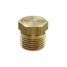 TAPON BRONCE 1" MACHO