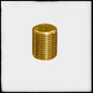 NIPLE BRONCE 1/2" X 1" ( X UNIDAD)