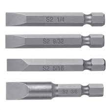 PUNTILLA PLANA 1/4" LARGO 2" "TRUPER EXPERT"