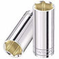 DADO CROMADO TUBULAR HEXAGONAL ENCASTRE 1/2 x 11MM TRUPER