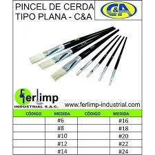 PINCEL DE CERDA T/PLANO #24
