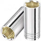 DADO CROMADO TUBULAR HEXAGONAL ENCASTRE 1/2 x 26MM TRUPER