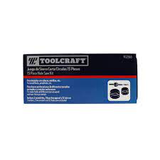 JUEGO SIERRA COPA CIRCULOS ( x 15 pcs ) "TOOLCRAFT"