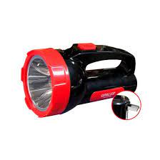 LINTERNA LED 5W RECARGABLE ROJO "OPALUX"