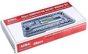 JUEGO DE DADOS 40 PIEZAS "AIWA"