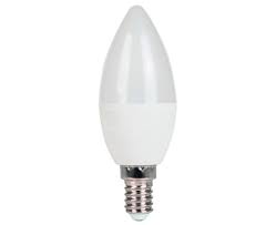 FOCO VELA LED BLANCO E14 "GENOVA" (LUZ CALIDA)