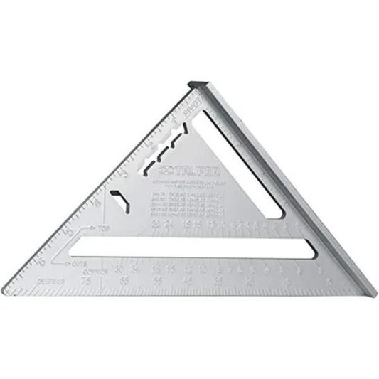 ESCUADRA 7" ALUMINIO PARA MUROS DE YESO "TRUPER"