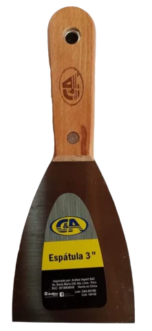 ESPATULA M/MADERA 3"