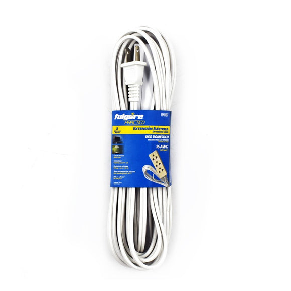 EXTENSION ELECTRICA BLANCO 8M 