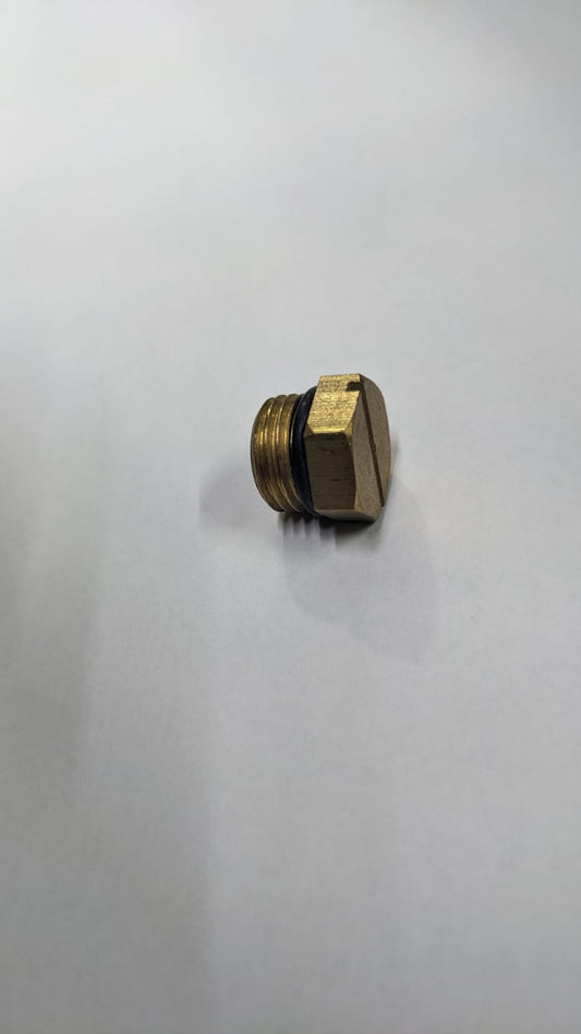 TAPON MEDIDOR AGUA BRONCE 1/4"
