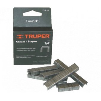 GRAPAS P/GRAPADORA ET-50 1/4" (6MM) "TRUPER"
