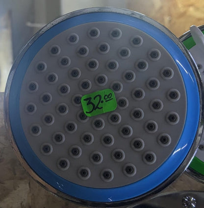 CABEZA DUCHA  CIRCULAR C/BRAZO NACIONAL 4"